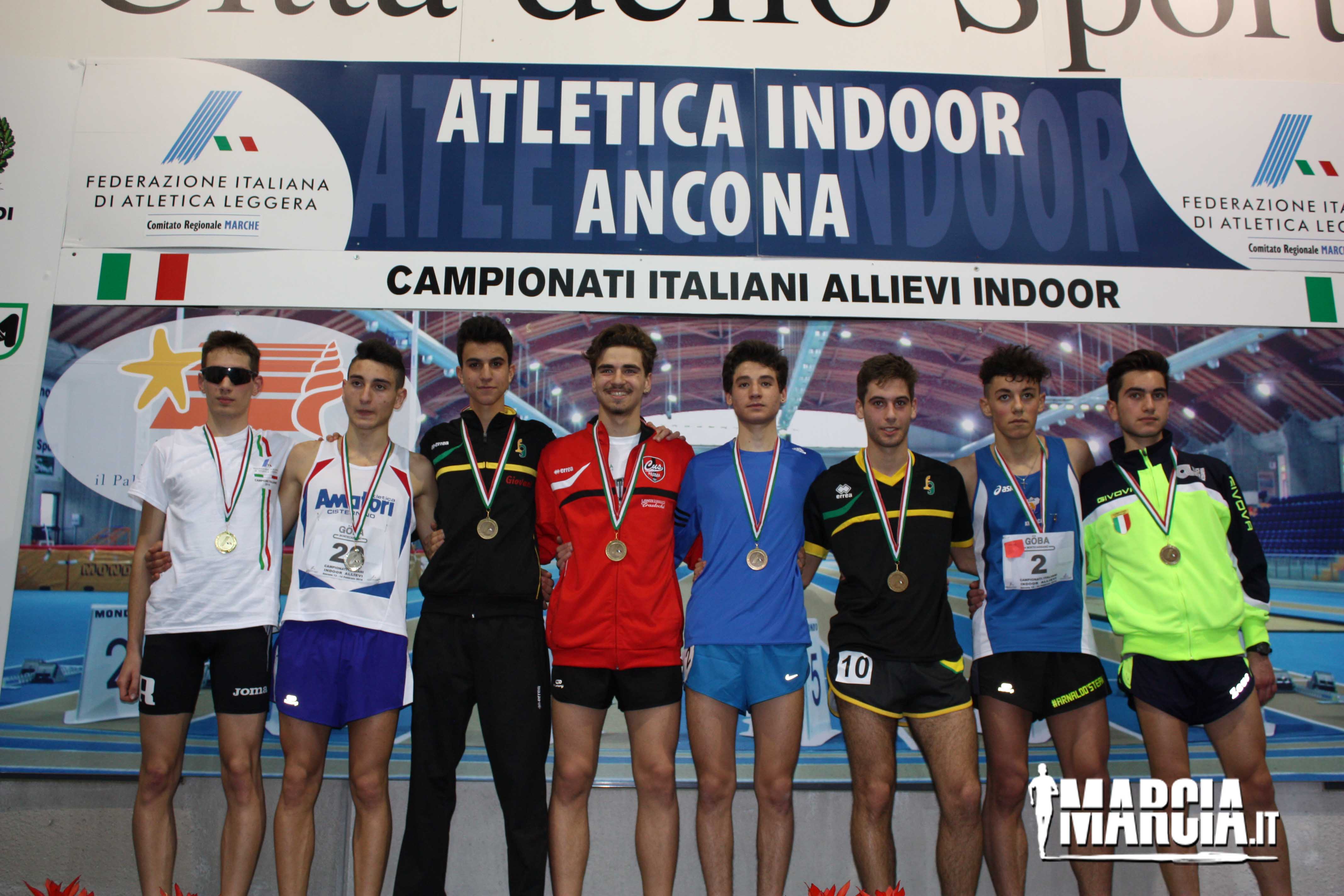 Video Marcia Allievi Campionato Italiano Indoor 2016
