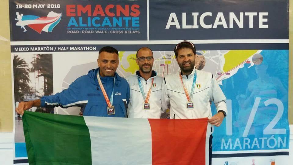 Campionati Europei Masters Alicante 2018 Marcia 10Km Uomini