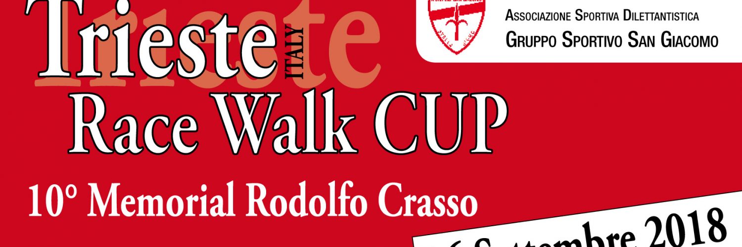 Trieste Race Walk Cup Memorial Rodolfo Crasso 16 settembre 2018