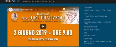Memorial Pratizzoli Fidenza 2019